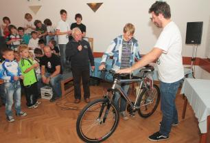 Vyhlášení Středečního poháru horských kol