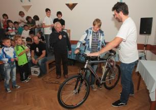 Vyhlášení Středečního poháru horských kol